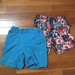 Two pairs of Children's Place boys shorts sz 3T